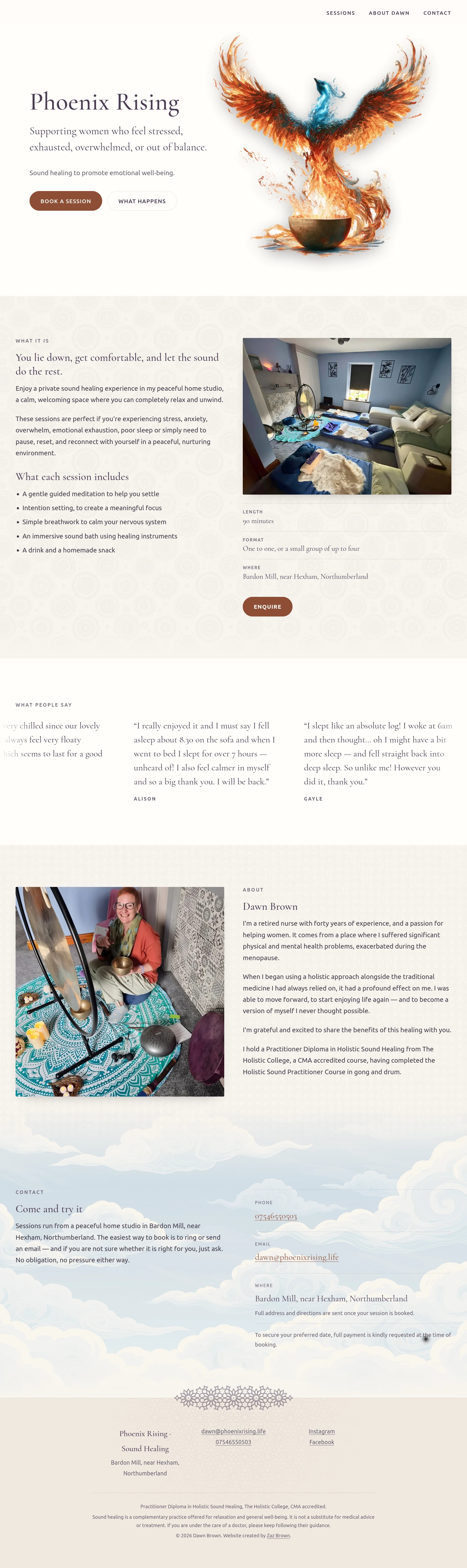 Phoenix Rising website